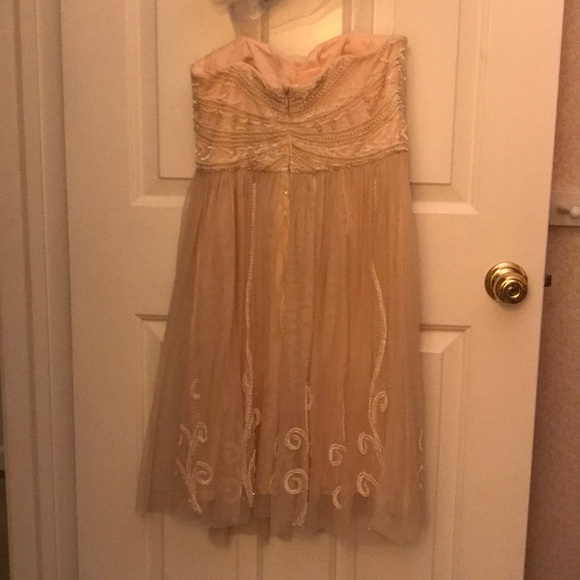 Aidan Mattox Strapless Formal Dress - Picture 5 of 6